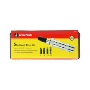 IMPACT DRIVER W/4 BITS GREAT NECK IMPACT DRIVER W/4 BITS GREAT NECK